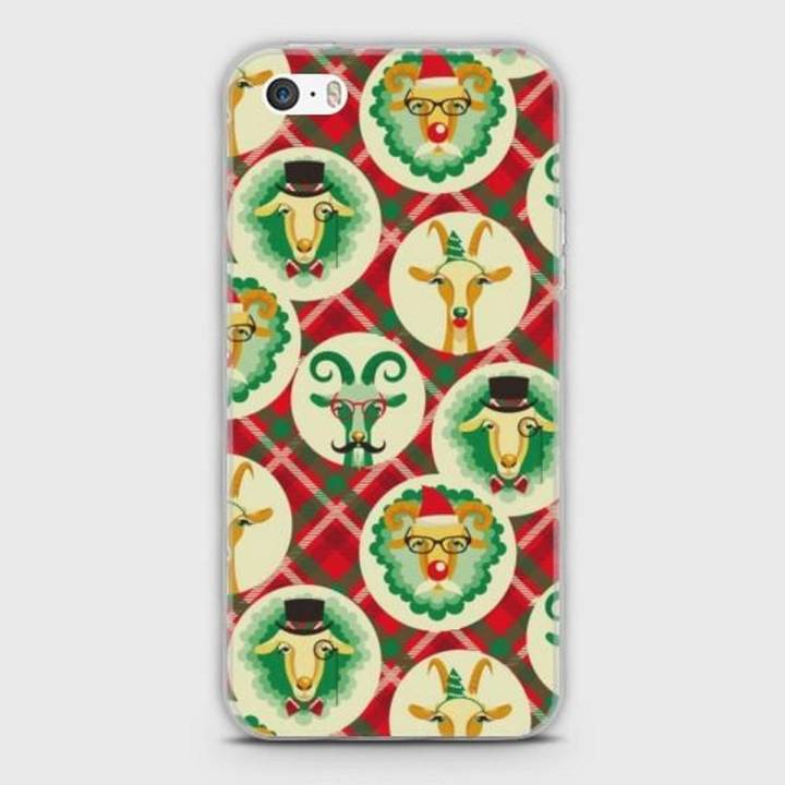 iPhone 5s Cover - SkinLee HQ Hybrid Case (Soft) - Funky Goat Horn - SKINLEE-447-1-91-10