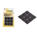 Techmanistan Pack Of 18 - Stick-On Non Slip Furniture Gripper Pads For Floors. 