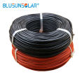 Shipping Free H1z2z2-K Solar Panel Cable Photovoltaic Wire 12 10 Awg 4mm2 6mm2 Wire Tinned Copper Xlpe Jacket Tuv En50618. 