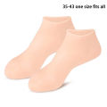 1 Pair Feet Care Socks Moisturizing Silicone Gel Socks Foot Skin Anti Cracking. 