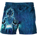 Dragon Ball Z Harajuku Style Shorts With Hood 2023 Vegeta Goku Swimming Shorts Running Tank Top Men Cartoon Shorts Trend. 