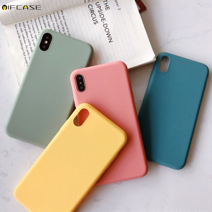 Samsung%20Galaxy%20S7%20S6%20edge%20Phone%20Case%20Candy%20Color%20Colorful%20Plain%20Matte%20Fresh%20Simple%20Cute%20Solid%20Color%20Soft%20Silicone%20TPU%20Case%20Cover%20-%20Image%203