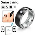 Multifunctional NFC Smart Ring Intelligent Stainless Steel Wearable Connect NFC Finger Ring Waterproof Magic Wear Finger Digital Ring for Android Phone Men. 