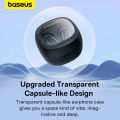 Baseus WM02 Wireless Earphones TWS Bluetooth 5.3 Headphones, Mini and compact Comfortable wear, 25 hours Long Battery Life. 