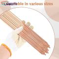 Copper Round Rod Premium Quality Copper Rods Ideal for Crafts Hobbies Rust-proof Durable Wide Range of Applications Pack of 10 Diy Metal Crafts. 