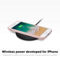 Mophie 7.5W Wireless Charging Base Black, MFI Certified, Up to 7.5W Qi Fast Wireless Charging, Robust Build, Compatible with the Apple iPhone X, iPhone 8 Series and Qi-Enabled Smartphones. 