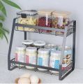 Kitchen Organizer Seasoning RacksKitchen Organizer Multifunctional Kitchen Shelf 3 layer Storage Rack. 
