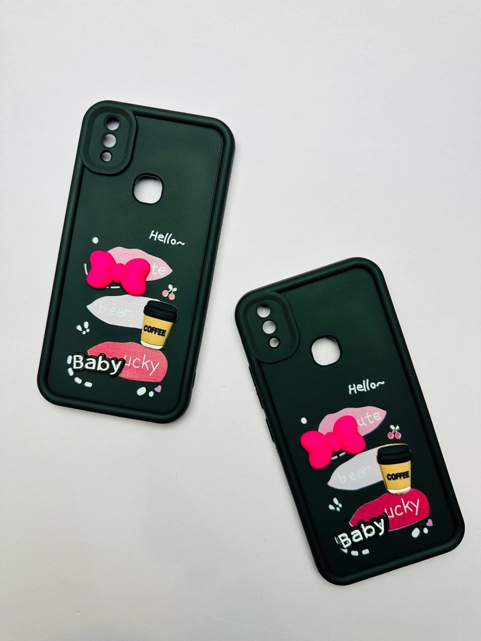 Lahore Mobile Case for Vivo Y85 / V9 / V9 Youth / V9 Pro Girls Back Cover - Luxerey Back Cover - Creative Lovely 3D Doll - Vivo Y85 / V9 / V9 Youth / V9 Pro Dolls Case 2