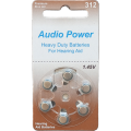 Pack of 6 - Hairing Aid Power Batteries Cells 10 13 675 312 Ex: 04/2026. 
