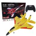 Remote Control Medium RC Foam Plane Foam Fighter, RC Airplane 2.4GHZ Toy, Remote Control Plane with LED Night Medium Size Zy530pro. 