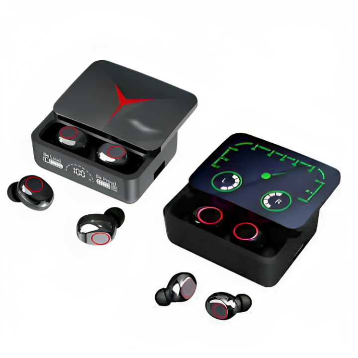 M90 Pro & M90 Max TWS Wireless Earbuds Bluetooth 5.3 Headphones Touch Control Earphones LED Display Headset 9D HiFi Quality Wireless Earbuds