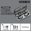 BTH-F9-5 Bluetooth Earbuds with Power Bank. 