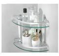 CORNER SHELF FOR KITCHEN AND  BATHROOM CORNER SHELF GLASS. 