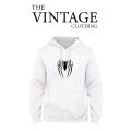 The Vintage Clothing White premium quality SPIDERMAN MARVRLprinted Hoodies For Men / Hoodies For Girls pullover. 