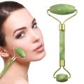 Flawless Natural Jade Face Roller Gua Sha Scraper Set Masssager for Face Neck Body Skincare Beauty Guasha Massage Tool Facial Slim Lift (Original Stone). 