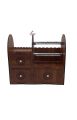 bangle stand,3 drawers,Cabinets,bangle stand with space saver,desk organizer, wooden Jewellery Box, rack, shelf, laser cut,Brushes Holder Stand with Drawer –churi stand- Princecard Store. 