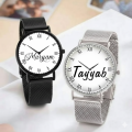 Your Photo and name on your Watch Customized photo watch. 