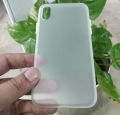 Ultra Slim Fit Matte Back Cover for iPhone X XS with Full Camera Protection. 