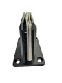 KOLF Orignal Germany 90° Matt Finish Wall to Glass Shower Door Hinge black powder coated 8mm - 12mm. 