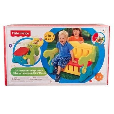 Fisher Price Sit ‘N Munch Storage Bench