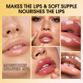 LANGMANNI brand 6-color transparent mirror lip gloss moisturizing lipstick plump light tone lip gloss. 