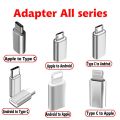 【All Series】 Micro USB to Type-C to Lightning Adapter Android Converter Charging Connector. 