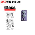 3 in 1 Vivo V40 Lite Shockproof Phone Case for Vivo V40Lite Anti-blue Ray Tempered Glass and Lens Film. 
