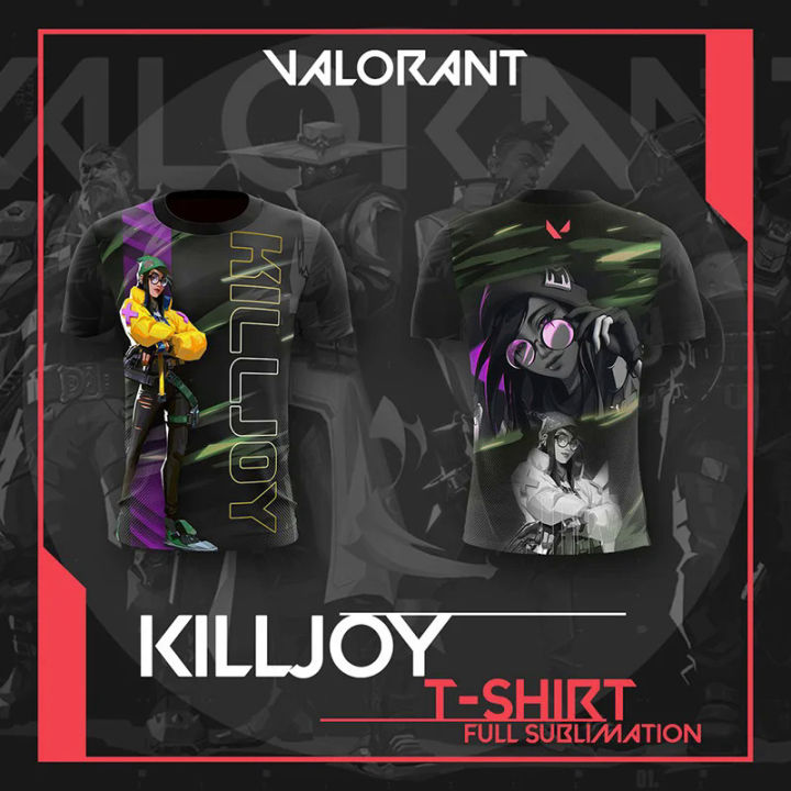 3D shooting game Valorant prit T Shirt fashion streetwear cosplay short sleeves for men kid cool hip hop t-shirts harajuku tops