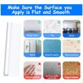 2 Feet x 5 Feet Dry Erase Office School Home  Kid Room Drawing Writing Learning Self Adhesive White Board Wall Paper Sticker. 
