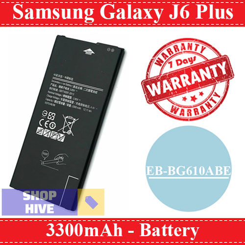 Samsung%20Galaxy%20J6%20Plus%20Battery%20EB-BG610ABE%20Replacement%20Premium%20Quality%203300mAh%20For%20Samsung%20Galaxy%20J6%20Plus%20-%20Image%204