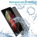 Samsung Galaxy S21 Plus Ultra 3D Curved Privacy Protective Tempered Glass Film / 9H Hardness Full Coverage Anti Spy Peep Tempered Glass Screen Protector. 
