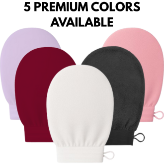 Exfoliating gloves Massage Mitt Back Scrubber Dead Skin Remover Moroccan Exfoliating Gloves Exfoliating Massage Mitt Back Scrubber Glove Exfoliating Bath Washcloth Scrub Mitt for Body