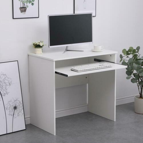 Black Computer Desk PC Laptop Table Home Office Study Workstation Gaming