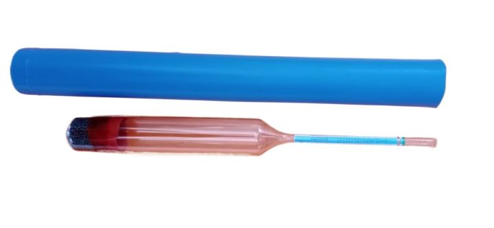 Lactometer Milk Tester Milk Purity Checker-Lactometer to Check Water in Milk Portable Handheld Adulteration Milk - Lactometer for Milk Testing at Home & Dairy Milk Industry