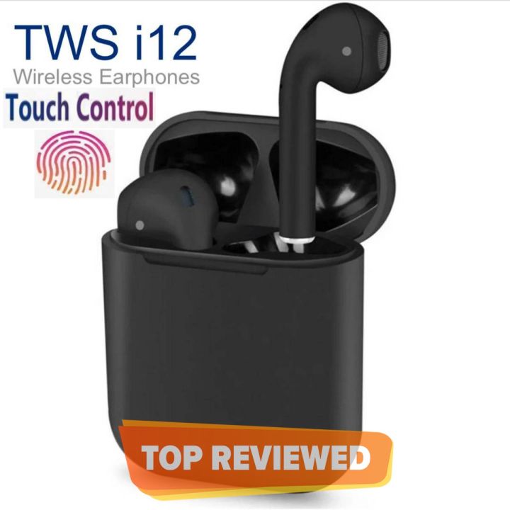 Airpods Wireless Tws I12s Earbuds Original I12 Tws Touch Sensor