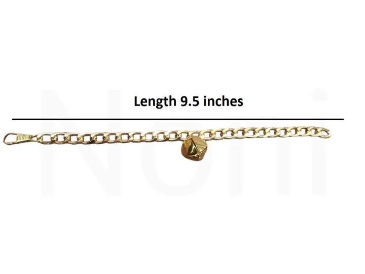 Cat%20&%20Puppy%20Don%20Chain%20Collar%20with%20Bell%20Aluminum%20Chain%20(9.5%20inch%20Length%20Chain)%20-%20Image%202