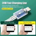original 20W PD USB C Cable 2M for iPhone 14 13 12 11 8 Pro Max Fast Charging USB C Cable for iPhone 12 mini pro max Data USB Type C Cable. 