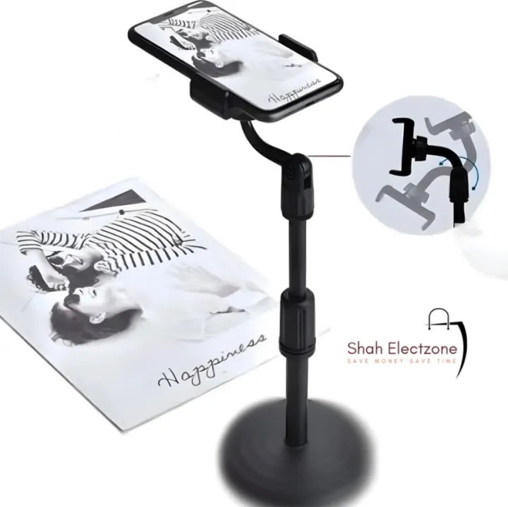 Tiktok,%20sketch%20and%20Art%20drawing,%20and%20YouTube%20videos%20creator%20Compatible%20Compact%20Lightweight%20Mobile%20Smart%20Phone%20Tripod%20Stand%20-%20Black%20-%20Image%204