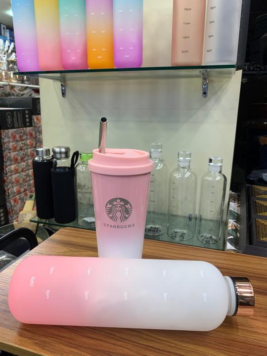 STARBUCKS%20TUMBLER%20AND%20WATER%20BOTTLE%20WITH%20TIME%20MARKER%20%7C%20COMBO%20OF%202%20%7C%20WHITE%20AND%20PINK%20%7C%20TUMBLER%20WITH%20STRAW%20AND%20LID%20%7C%20MOTIVATIONAL%20WATER%20BOTTLE%20%7C%20SPILL%20PROOF%20%7C%20DURABLE%20%7C%20REUSABLE%20-%20Image%203