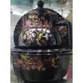 Black Marble Dinner Set - 72 Pieces. 