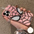 Spider Man Phone Case Compatible for Samsung A16 A11 A06 A15 A24 A35 A12 A53 A05 A05s A34 A51 A50s A30s A55 A03s A14 A04s A20 A31 A54 A32 A10 A25 Luxury Electroplated Shock-absorbing Lenses. 