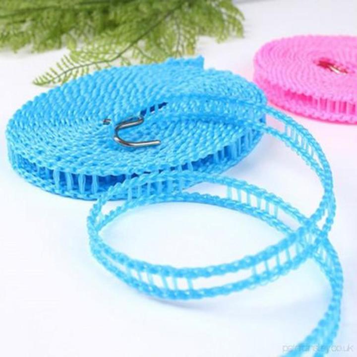 Plastic Cloth Hanging Rope Clothesline - 5 Meters