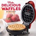 Mini Non-Stick Waffles Maker | Portable Electric Waffle Iron Machine | Non-Stick Easy Clean | Hash Browns Keto Chaffles. 