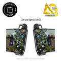 Premium Pubg trigger controller with extra rubbers Mobile Game Controller Trigger Fire Buttons L1R1 Shooter Joystick ios & Android Phone For PUBG/Call of Duty/Fortnite - Black. 