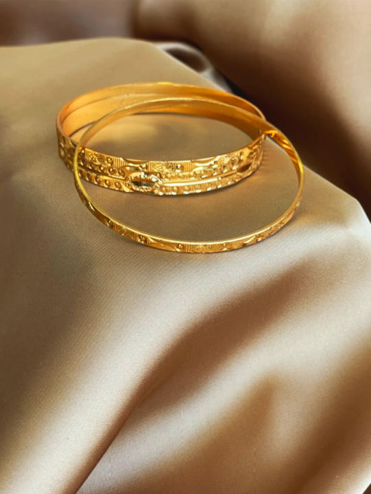 New Gold Design Bangles set | 2 piece | Beautiful Design
