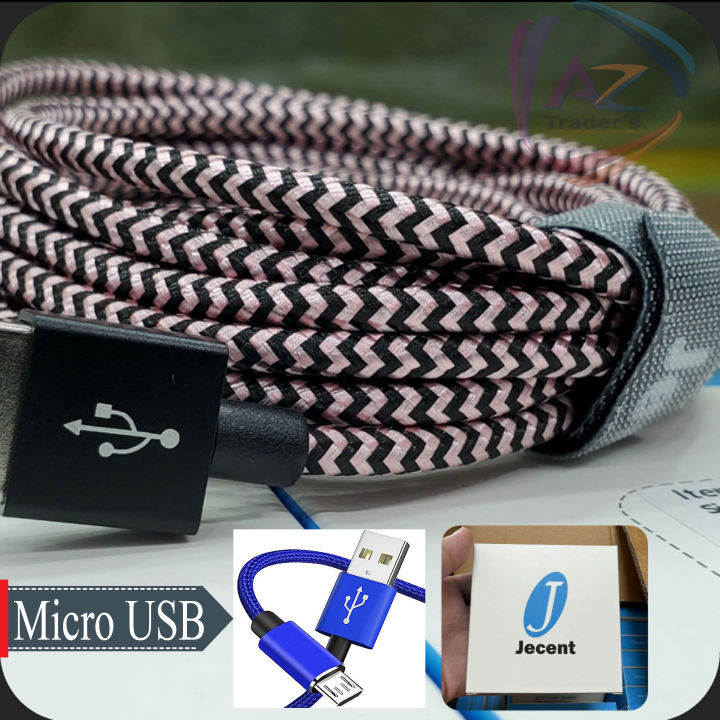 Jecent Cable Micro USB Cable Fast Charge & Sync: This High Speed Android Charger cord Charges faster than standard Cable.Size 1.5m.5 foot Micro USB Cable for Samsung/Oppo/vivo/infinix/Tecno/HTC/LG/Sony/Moto All Extra Fast Controller Charging
