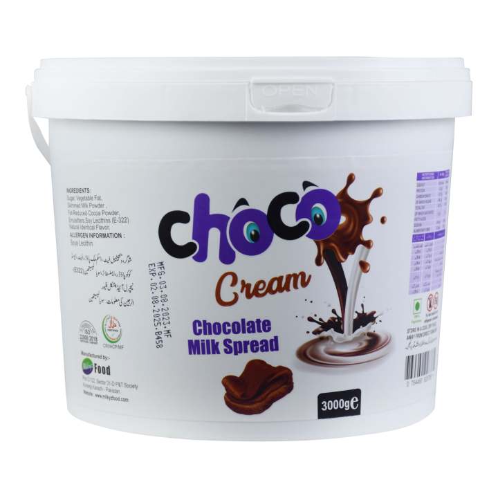Milkyz Food Choco Cream Chocolate Milk Spread 3kg Bucket