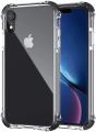 Iphone XR Transparent Four Corner silicone Transparent Soft Silicone Crystal Clear Case Back cover. 