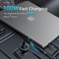 Baseus 160W USB-C Car Charger, Type-C Car Charger, QC5.0 PD3.0 PPS 3 Ports Super Fast Charging Car Phone Charger Adapter for iPhone 13 12 11 Pro Max, Samsung Galaxy S22 S21 iPad Macbook Pro Air Laptop & More. 