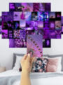 Customizable Aesthetic Posters - Set of 50, 4x6 Inch Wall Decor. 
